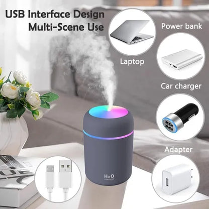Mini humidifier USB multi-scene use laptop power bank car charger