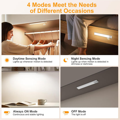 Motion Sensor Light – 40 LED USB-C (2 Pack)