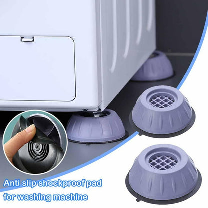 Anti vibration washing machine pads installed under front load washer