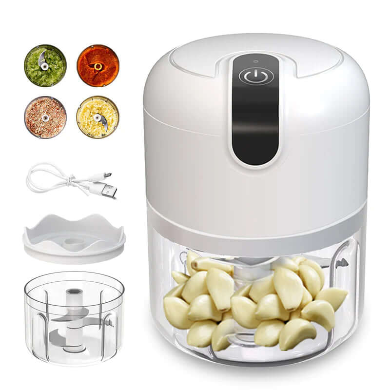 Mini Electric Food Chopper – Cordless USB