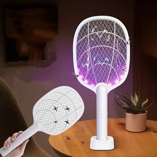 Mosquito killer racket eliminating insects