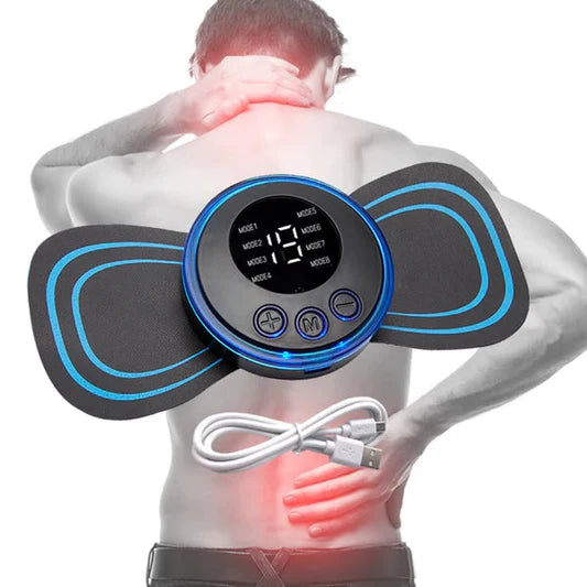 Mini massager removable paster gel pad reusable replaceable