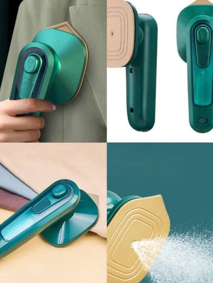 Handheld Steam Iron – Soleplate Close-Up